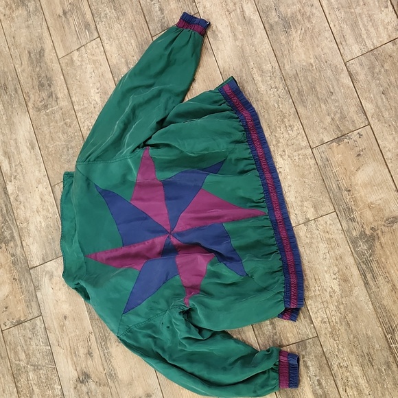 Vintage Partners Silk Jacket - Picture 6 of 7